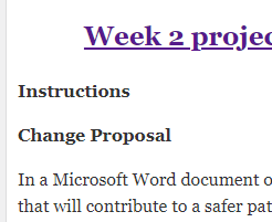 Week 2 project Information management and technology